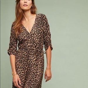 Anthropologie Faithfull The Brand Leopard dress